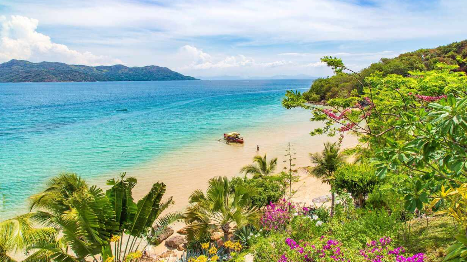 Slide les îles paradisiaques